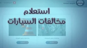 تفاصيل جديدة خطوات استعلام مخالفات المرور لشهر ديسمبر 2025 أونلاين